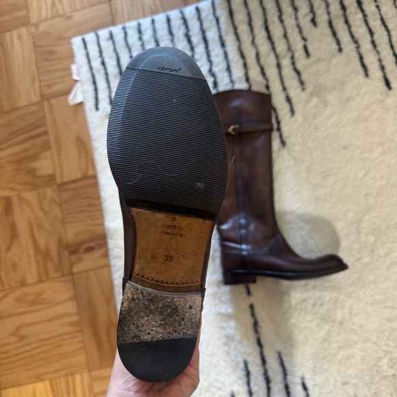 Gucci brown riding boot size 38 - Picture 7 of 11